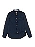 H&M L.O.G.G. 100% Cotton Blue Long Sleeve Button-Down Shirt Size 13 - photo 1