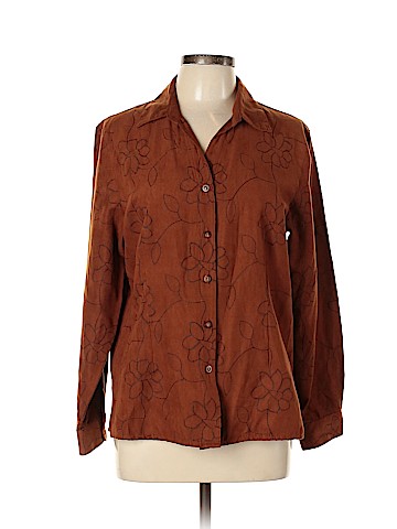Sag Harbor Long Sleeve Blouse (view 1)