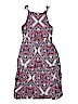 Art Class Print Burgundy Dress Size 10 - 12 - photo 2