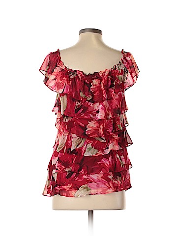 White House Black Market Short Sleeve Blouse (view 2)