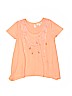 Jessica Simpson 100% Polyester Orange Short Sleeve T-Shirt Size 4T - photo 1