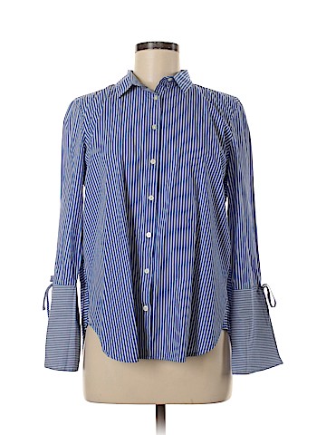 Ann Taylor LOFT Long Sleeve Button-Down Shirt (view 1)