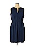 J.Crew Blue Casual Dress Size 16 - photo 1