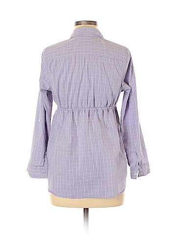 Motherhood Long Sleeve Button-Down Shirt (view 2)