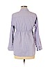 Motherhood Purple Long Sleeve Button-Down Shirt Size S - photo 2