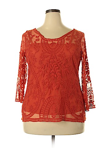 Adiva 3/4 Sleeve Blouse (view 1)