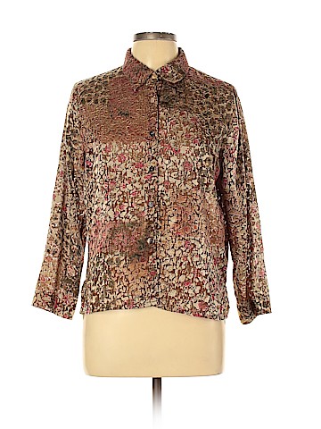 Coldwater Creek Long Sleeve Button-Down Shirt (view 1)