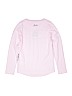 Joules 100% Polyester Pink Long Sleeve Top Size 9 - photo 1