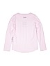 Joules 100% Polyester Pink Long Sleeve Top Size 9 - photo 2