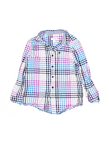 Cat & Jack Long Sleeve Button-Down Shirt (view 1)