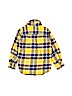 Gap Kids 100% Cotton Yellow Long Sleeve Button-Down Shirt Size XS (kids) - photo 2