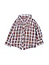 Acoustic Plaid Gray Long Sleeve Button-Down Shirt Size 18-24 mo - photo 1