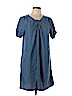 Lucky Brand 100% Lyocell Blue Casual Dress Size L - photo 1