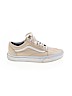 Vans 100% Leather Solid Tan Sneakers Size 9 1/2 - photo 1