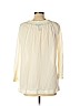 Lucky Brand 100% Cotton Ivory 3/4 Sleeve Blouse Size XL - photo 2