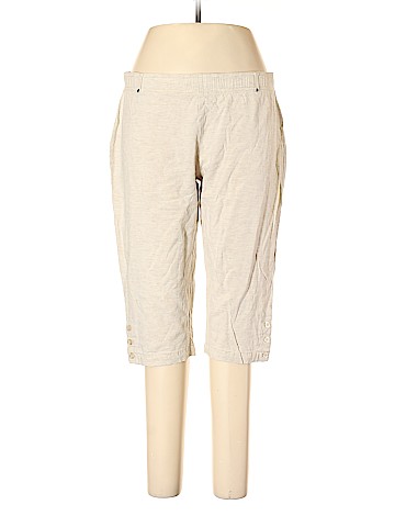 C.D. Petites Linen Pants (view 1)