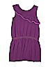 Gymboree 100% Cotton Solid Purple Dress Size 9 - photo 2