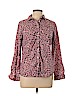 Old Navy 100% Cotton Pink Long Sleeve Button-Down Shirt Size 10 (petite) - photo 1