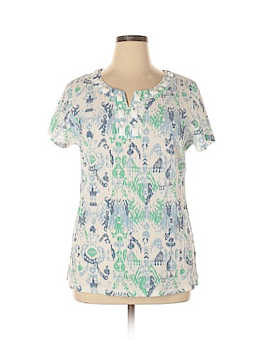 Sag Harbor Short Sleeve Blouse (view 1)