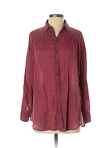 Express Long Sleeve Button-Down Shirt (view 1)