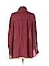Express 100% Lyocell Burgundy Long Sleeve Button-Down Shirt Size S (petite) - photo 2