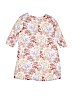 Old Navy 100% Cotton Floral White Dress Size 10 - 12 - photo 2