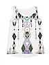 Justice Ivory Sleeveless T-Shirt Size 10 - photo 1
