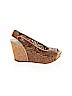 Kenneth Cole REACTION 100% Leather Brown Wedges Size 7 - photo 1