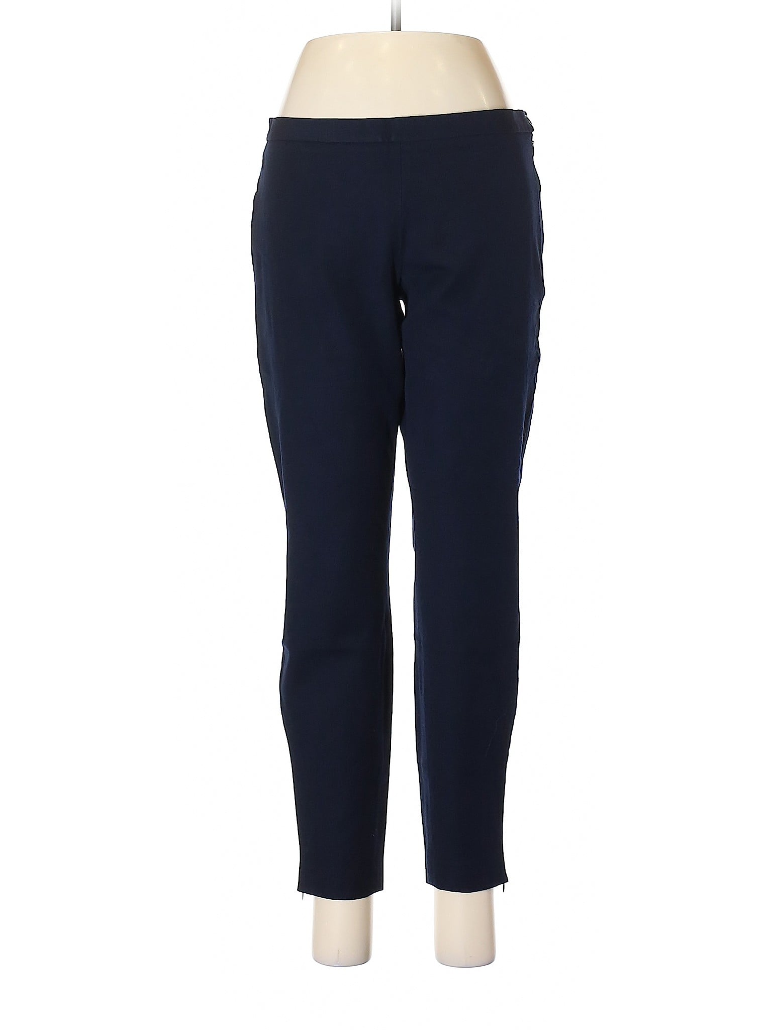 Banana Republic Solid Blue Dress Pants Size 8 93 off thredUP