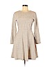 Lou & Grey Ivory Casual Dress Size S - photo 1