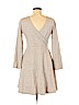 Lou & Grey Ivory Casual Dress Size S - photo 2
