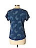 Lucky Brand Blue Short Sleeve Top Size XL - photo 2