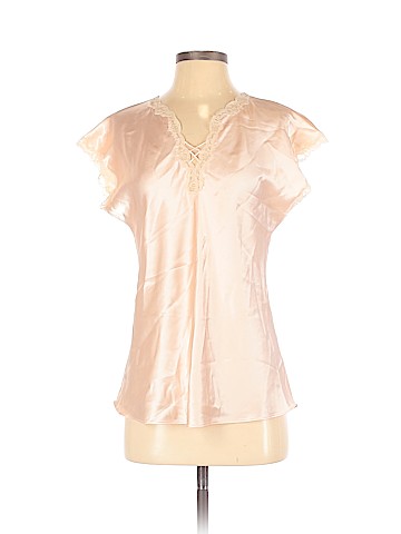 Oscar De La Renta Short Sleeve Blouse (view 1)