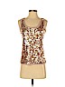 Ann Taylor LOFT 100% Cotton Tan Sleeveless Blouse Size XS (petite) - photo 1