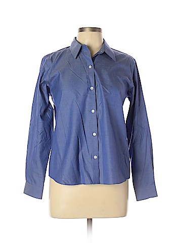 Liz Claiborne Long Sleeve Button-Down Shirt (view 1)