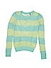 SO 100% Cotton Blue Pullover Sweater Size 12 - photo 1