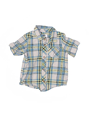 Old Navy Short Sleeve Button-Down Shirt (view 1)