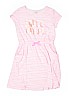 Cat & Jack Stripes Graphic Pink Dress Size 14 - 16 - photo 1