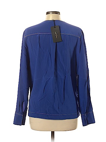Rag & Bone Long Sleeve Silk Top (view 2)