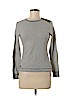 Lauren by Ralph Lauren 100% Cotton Gray Pullover Sweater Size M - photo 1