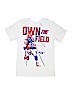 The Children's Place 100% Cotton Graphic White Short Sleeve T-Shirt Size L (youth) - photo 1