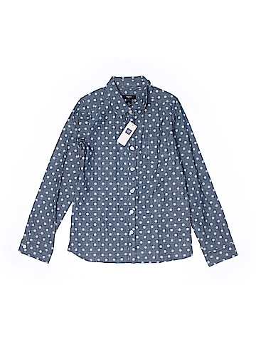 Gap Kids Outlet Long Sleeve Button-Down Shirt (view 1)