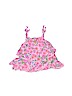 BCBGirls 100% Viscose Floral Pink Sleeveless Blouse 12-18 MO / 18 MO - photo 1