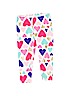 Carter's 100% Cotton Hearts Pink Leggings 9-12 MO / 12 MO - photo 1