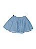 Zara 100% Cotton Blue Denim Skirt Size 8 - photo 1