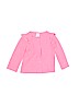 Carter's 100% Cotton Pink Long Sleeve Top 9-12 MO / 12 MO - photo 1