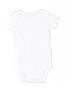 Carter's 100% Cotton White Short Sleeve Onesie 9-12 MO / 12 MO - photo 2