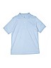 Lands' End 100% Cotton Blue Short Sleeve Polo Size 10 - 12 - photo 1