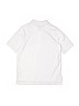 Lands' End 100% Cotton Solid White Short Sleeve Polo Size 10 - 12 - photo 2