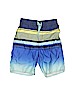Old Navy 100% Polyester Stripes Blue Board Shorts Size 10 - 12 - photo 1